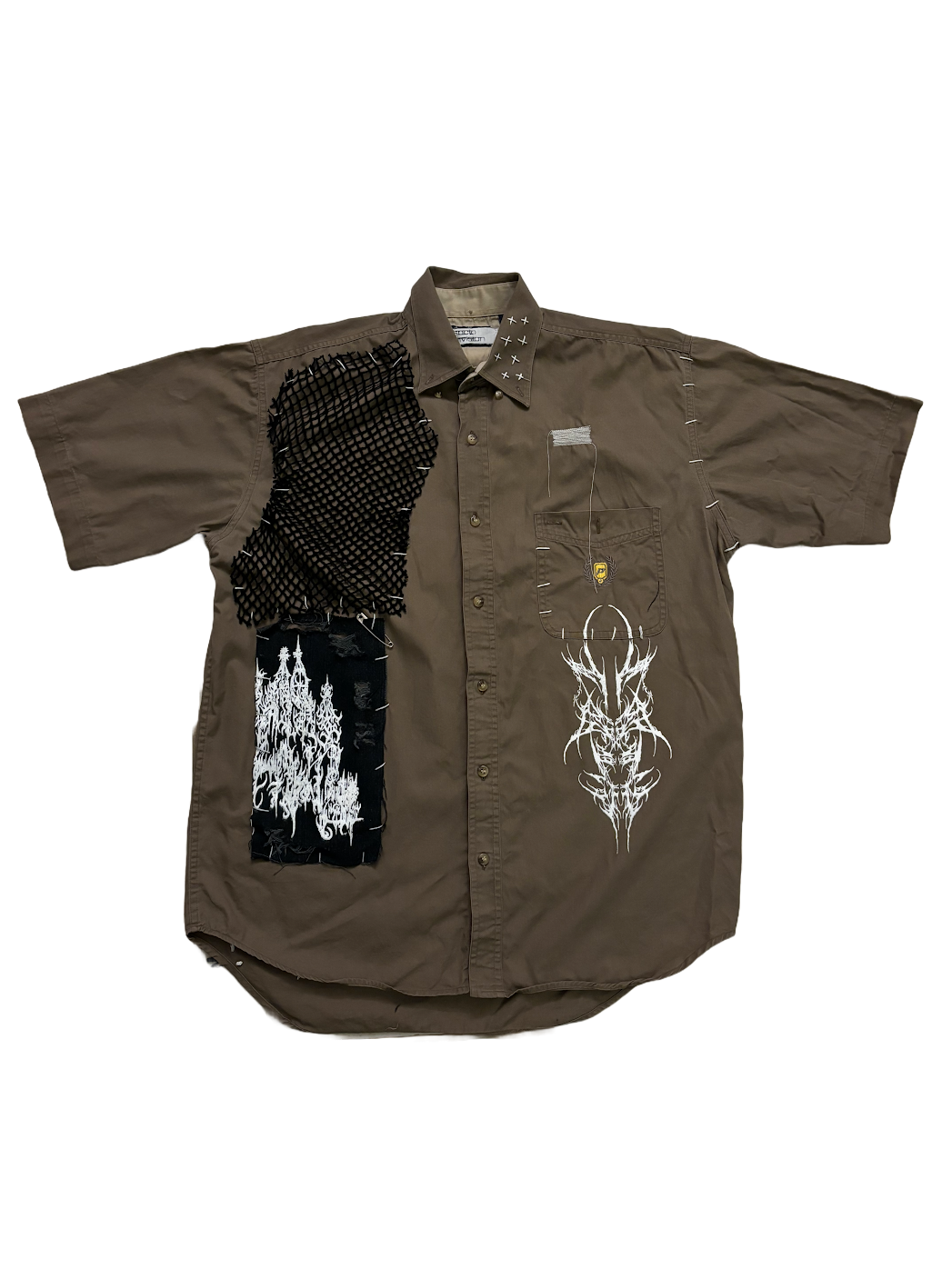 SD-8 short sleeve button-up SS 24